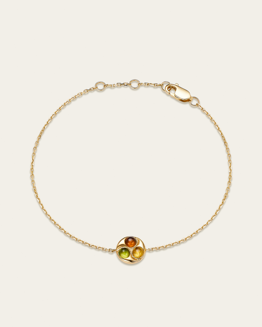 18K GOLD FIVE ELEMENTS BRACELET - kifinejewelry.com