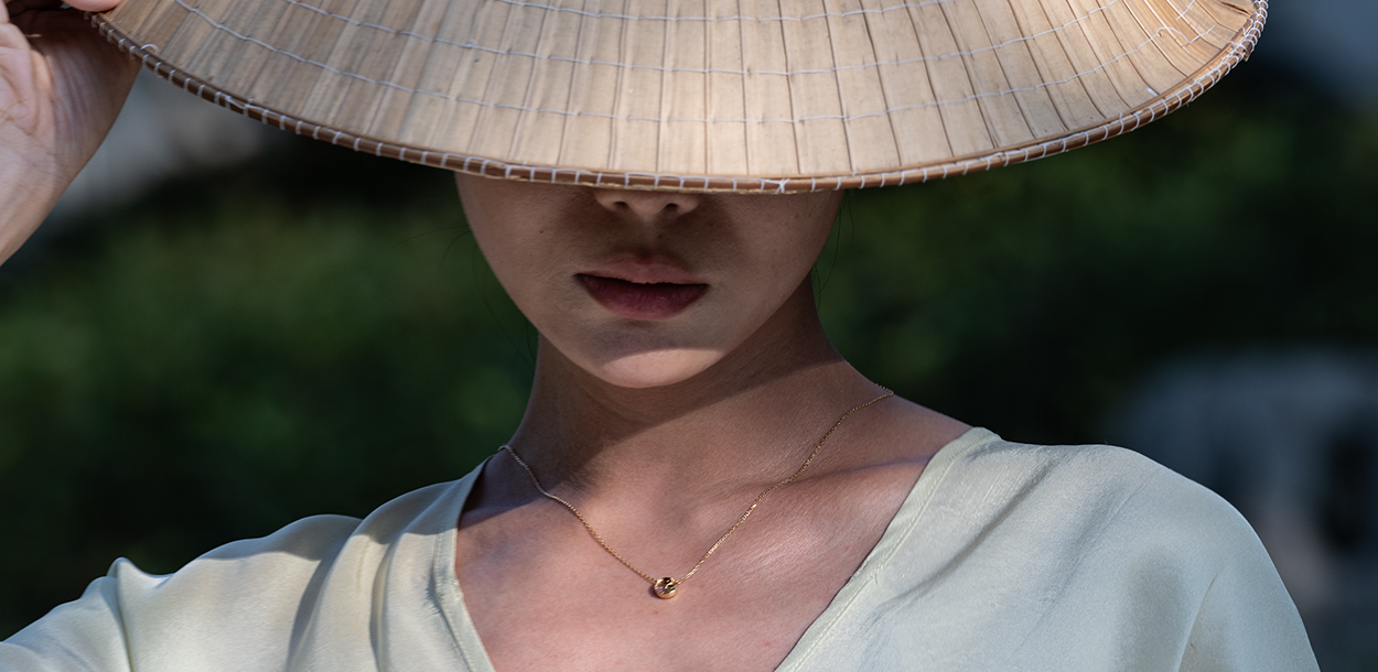 18K GOLD FIVE ELEMENTS NECKLACE - kifinejewelry.com